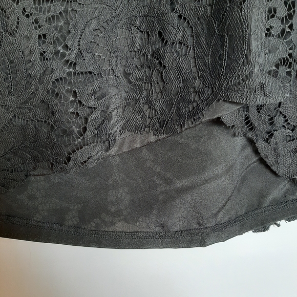 Stella Morgan Lace Black Skirt with Lining - Picture 3 of 8